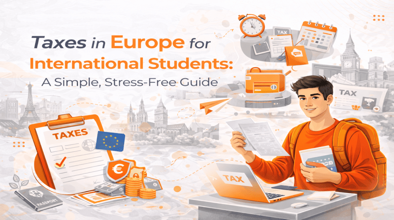Taxes in Europe for International Students: A Simple, Stress-Free Guide