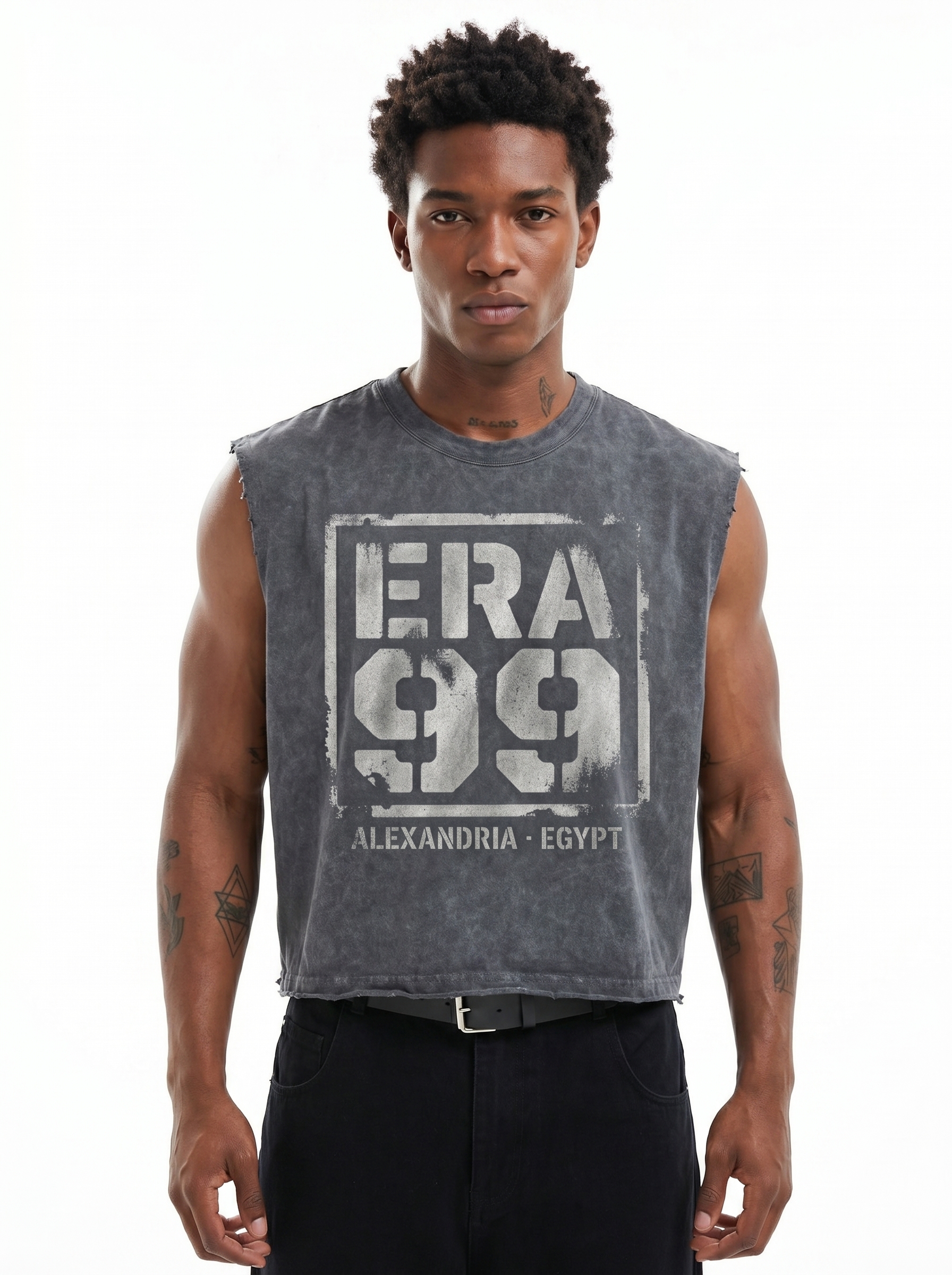 ERA 99 — Stamp Tee 002 Sleeveless Muscle Tank front