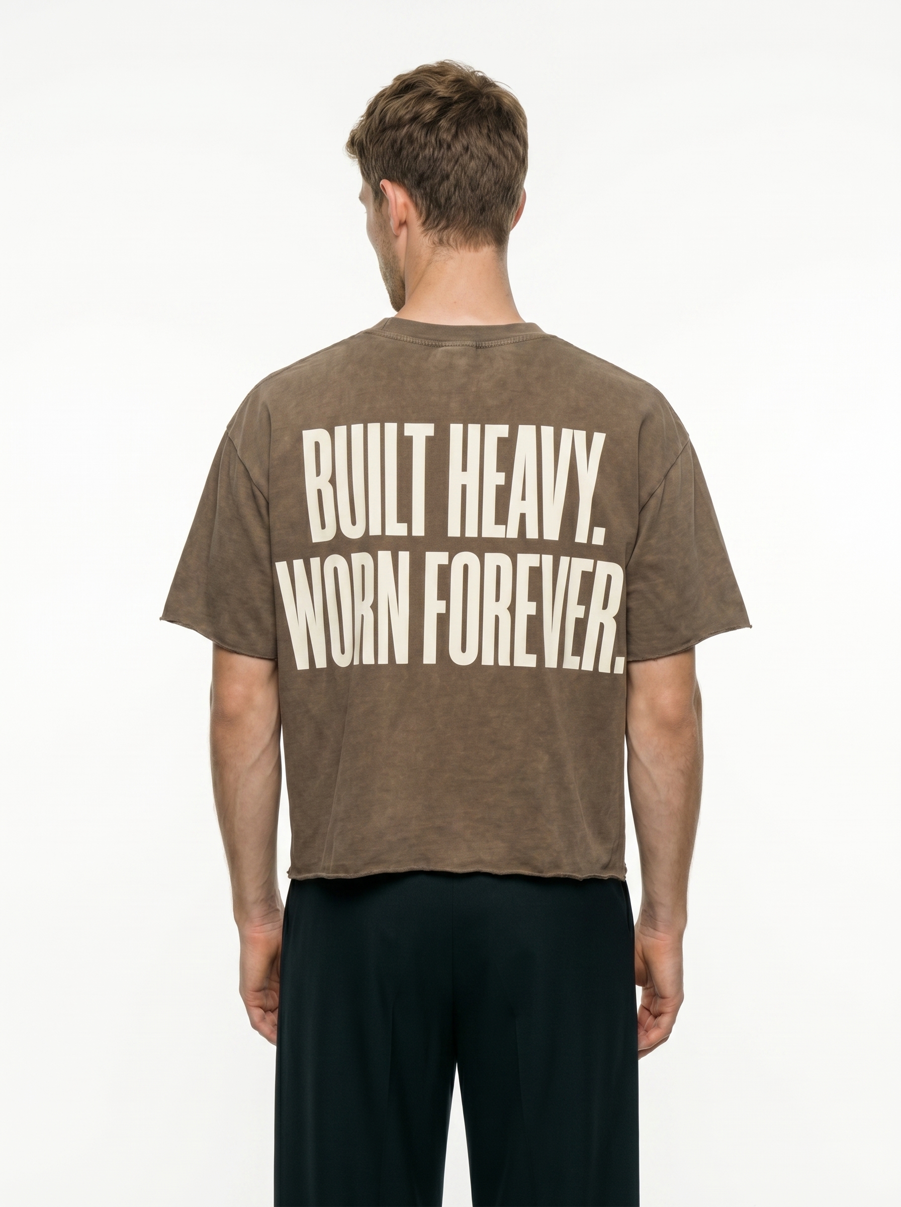 ERA 99 — Stamp Tee 003 Brown front