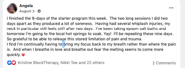 Angela - Trauma - Pain