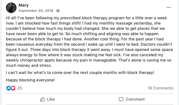 Mary - Pain - Nausea