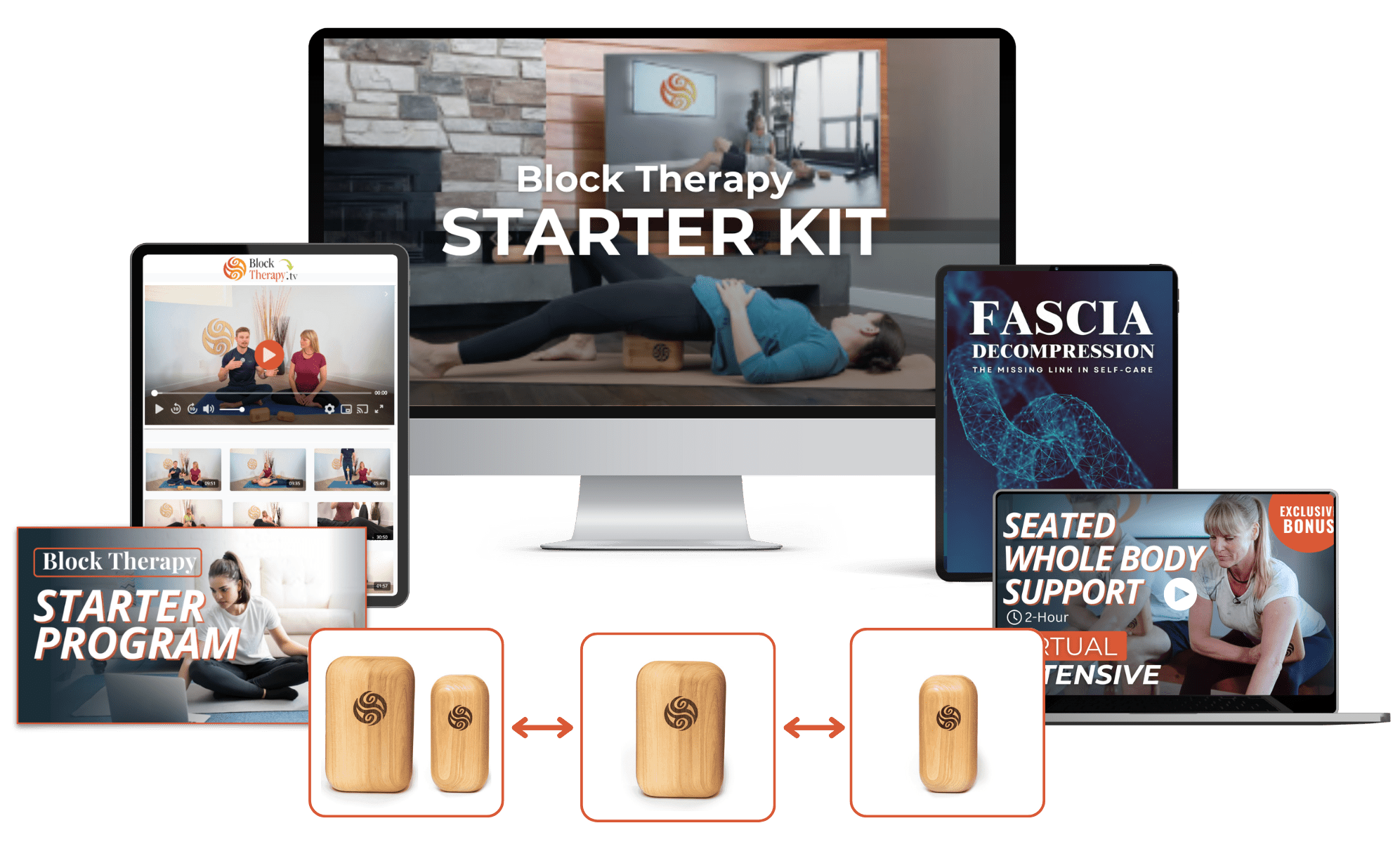 Seated Fascia Full Body BlockTherapy Bonus
