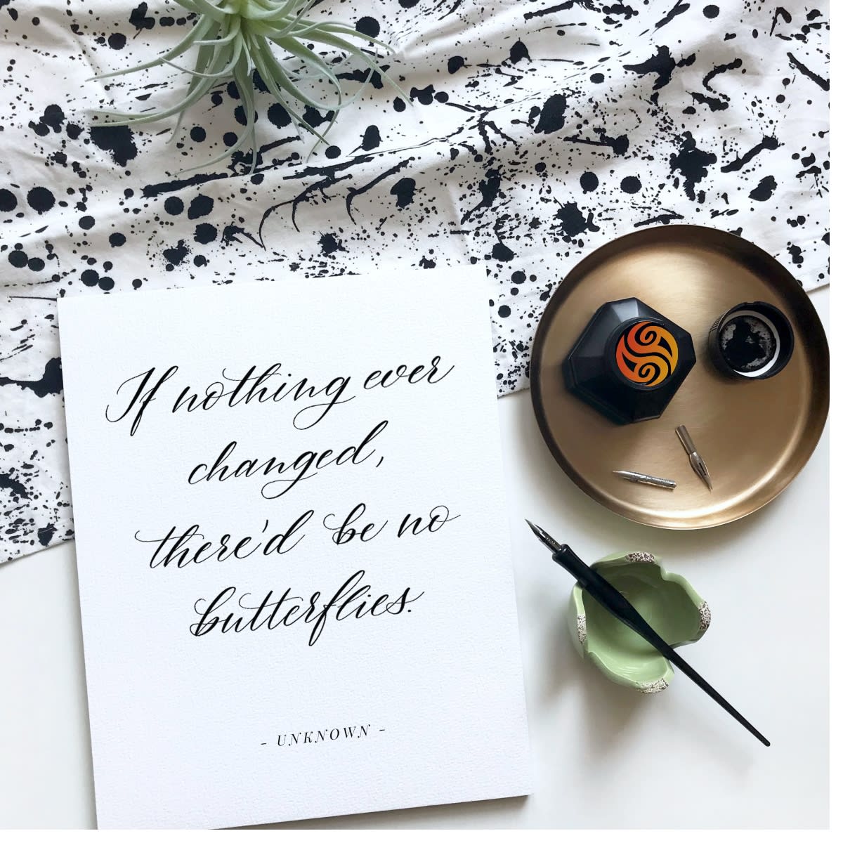 there'd be no butterflies