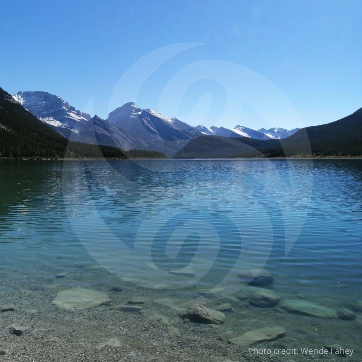 goat lake alberta swirl