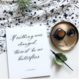 there'd be no butterflies