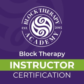 Block Therapy Instructor Certification - Full Pay