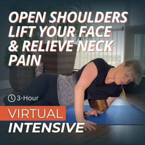 Open Shoulders, Lift Your Face & Relieve Neck Pain