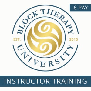 Block Therapy Instructor - 6 Pay Payment Plan