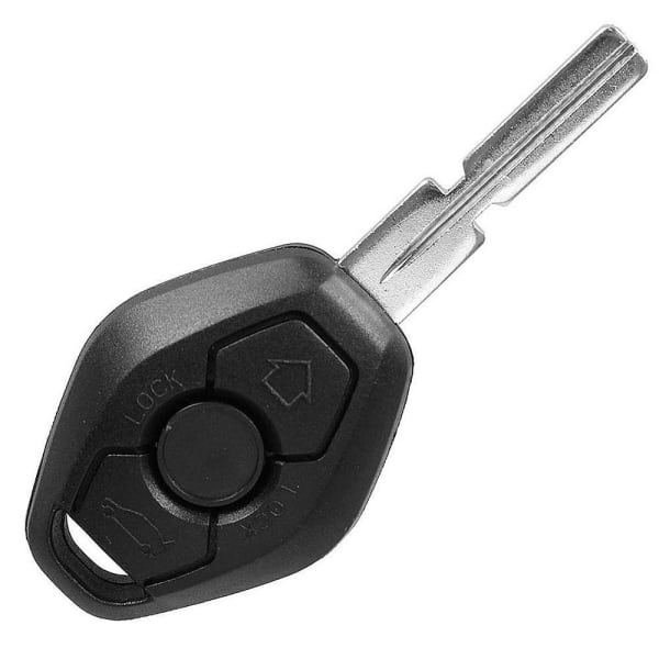 BMW 3 Button Diamond Head Non Flip Remote Repair Case With HU58 Blade