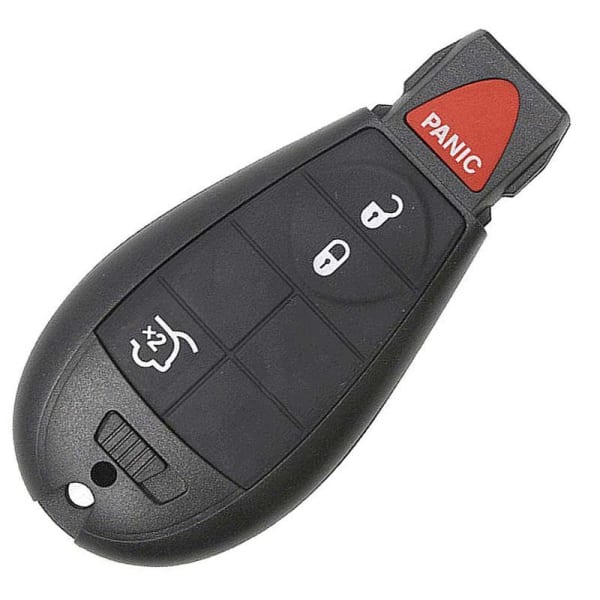 Chrysler Jeep 3+1 Button Fobik Remote Repair Case CY24 Blade