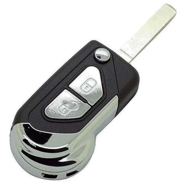 Citroen DS3 2 Button Remote Repair Case VA2 Blade Battery On Case