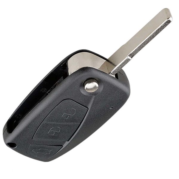 Citroen/Fiat/Ford/Peugeot/Vauxhall/Opel Nemo 500 Doblo Aftermarket 3 Button Flip Remote Key 433MHz ID46 (PCF7946) SIP22 71765697