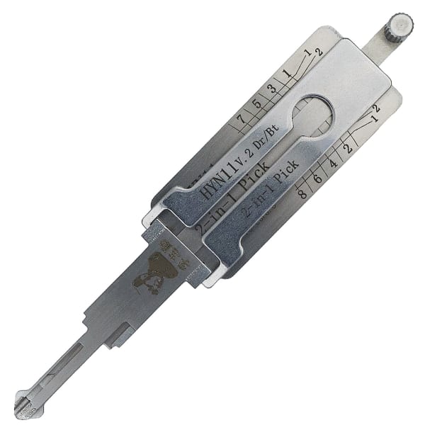 Hyundai / Kia HYN14|HYN6 Genuine Lishi Single Lifter Pick & Decoder - Boot / Doors