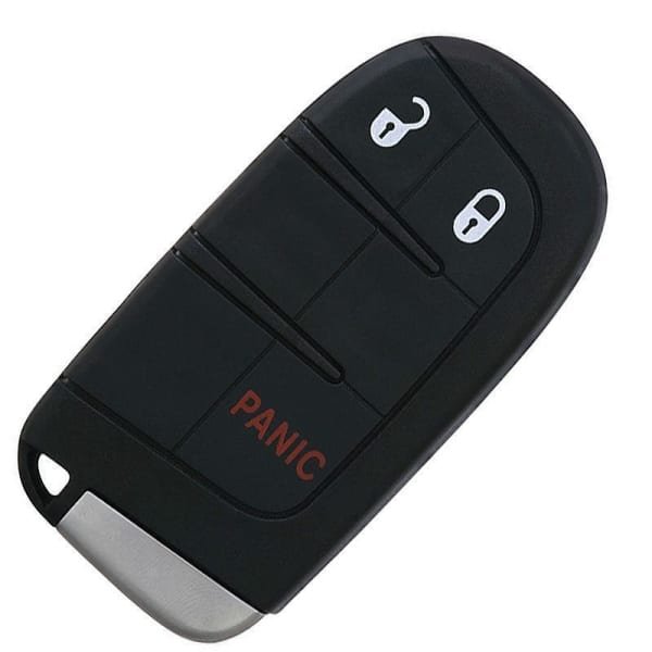 Chrysler/Dodge/Fiat/Jeep 300 Challenger Charger Aftermarket 3 Button Smart Remote Key 433MHz ID46 (PCF7945) SIP22