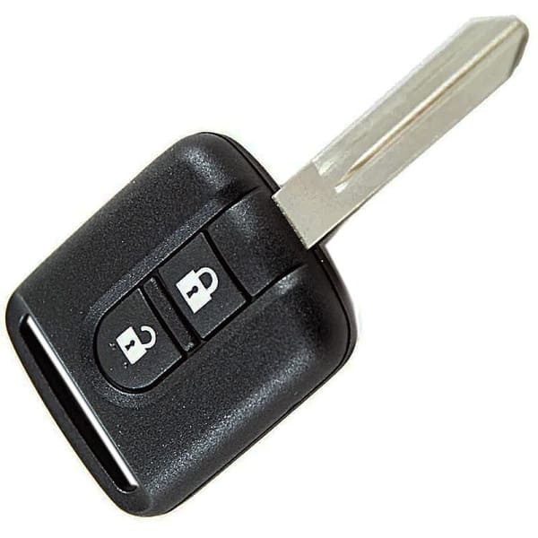 Nissan Almera Primera OEM 2 Button Non-Flip Remote Key 433MHz ID46 (PCF7946) DAT-15/NSN14/NSN19