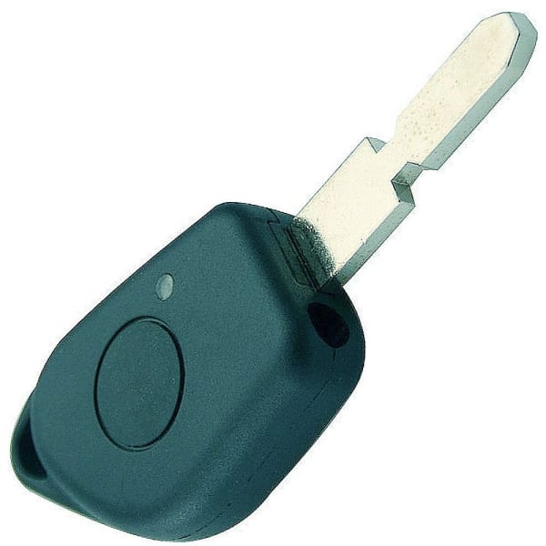 Peugeot 406 Old Style 1 Button Remote Repair Case With HU58