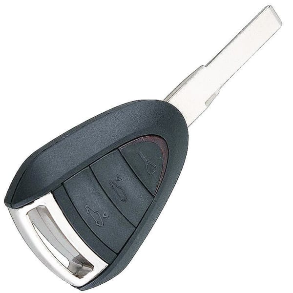 Porsche 3 Button Non Flip Remote Repair Case HU66 Blade