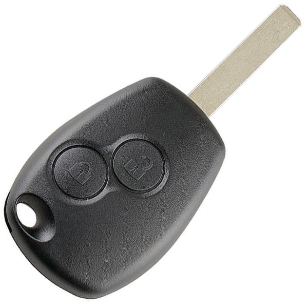 Renault Twingo Aftermarket 2 Button Non-Flip Remote Key 433MHz ID46 (PCF7946) CIT-1/VA2/VA6