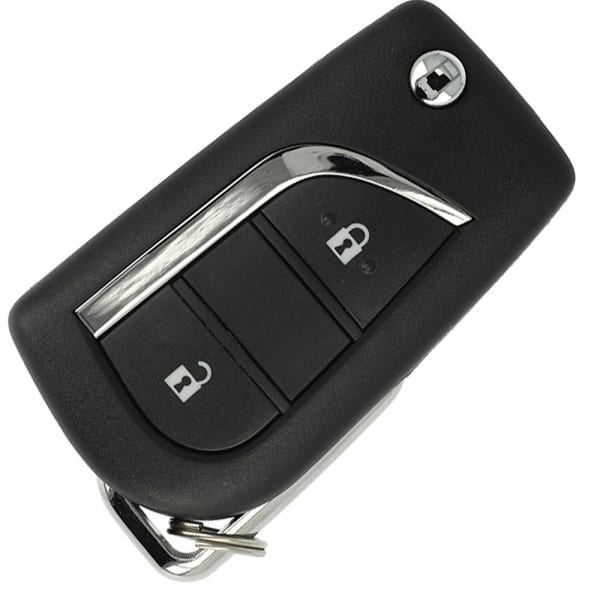 Xhorse Toyota Style 2 Button Universal Wired Flip Remote 2nd Generation (XKTO21EN)