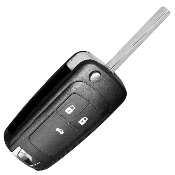 Vauxhall (Opel) Astra J 3 Button Flip Remote Repair Case HU100 Blade