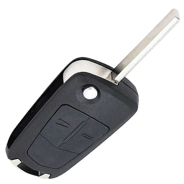 Vauxhall/Opel Combo Corsa Meriva Aftermarket 2 Button Flip Remote Key 433MHz ID40 (PCF7935) HU100/OP-11