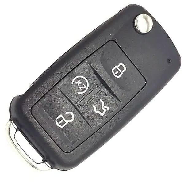 (VW) Volkswagen Caravelle Multivan 2013> 4 Button Remote Repair Case HU66