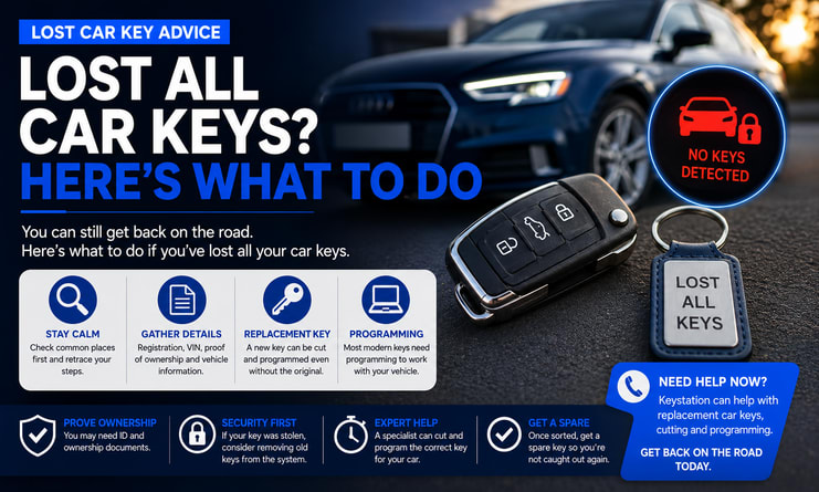 Lost All Car Keys? Here's What to Do