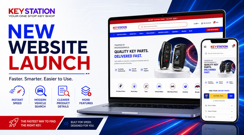 Keystation New Website Launch 2026 | Faster Car Key Search