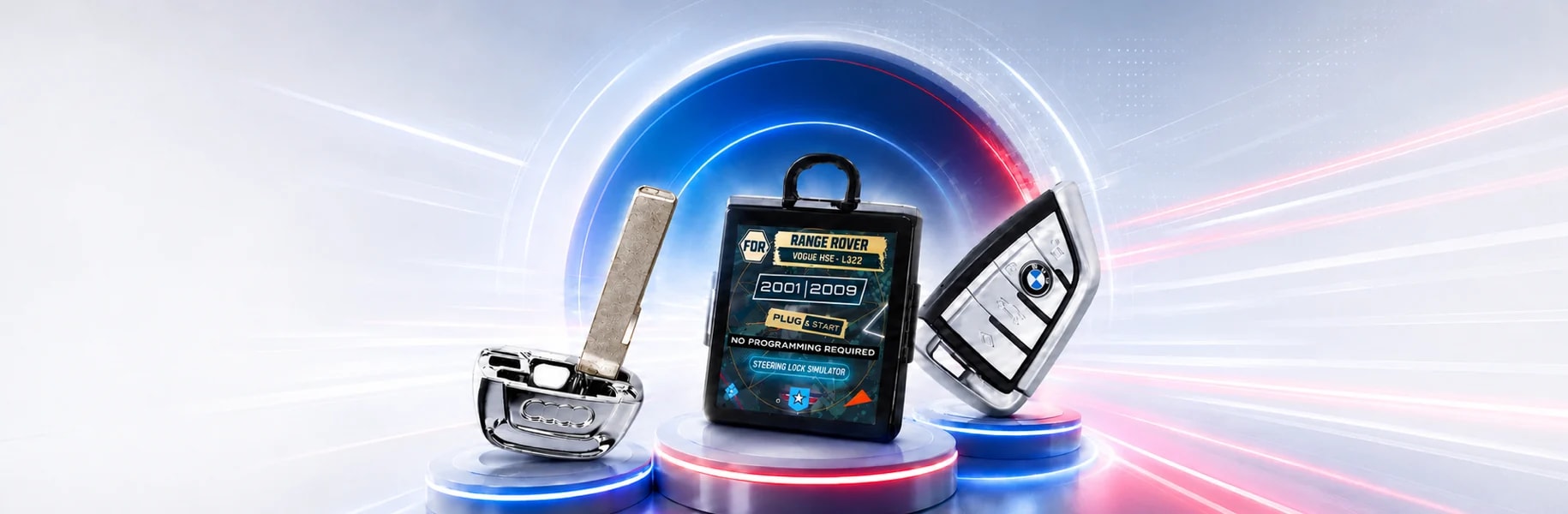 Premium car keys, transponders and remote shells from Keystation