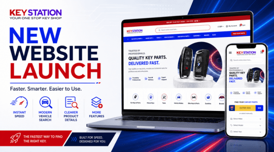 Keystation New Website Launch 2026 | Faster Car Key Search