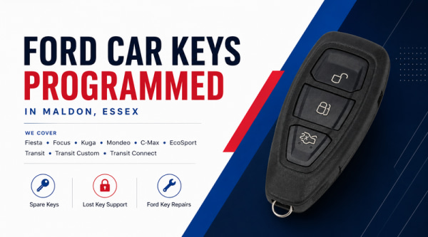 Ford Car Keys Programmed in Maldon Essex