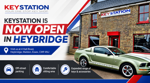 Keystation Now Open in Heybridge | 4 Hall Road Maldon Essex