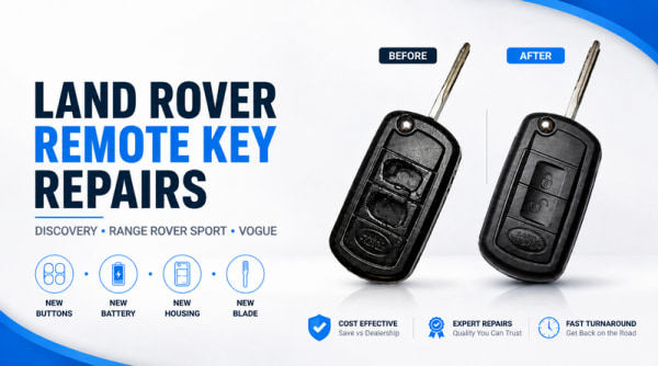 Landrover - Discovery - Range Rover Sport - Vogue Remote Key Repairs