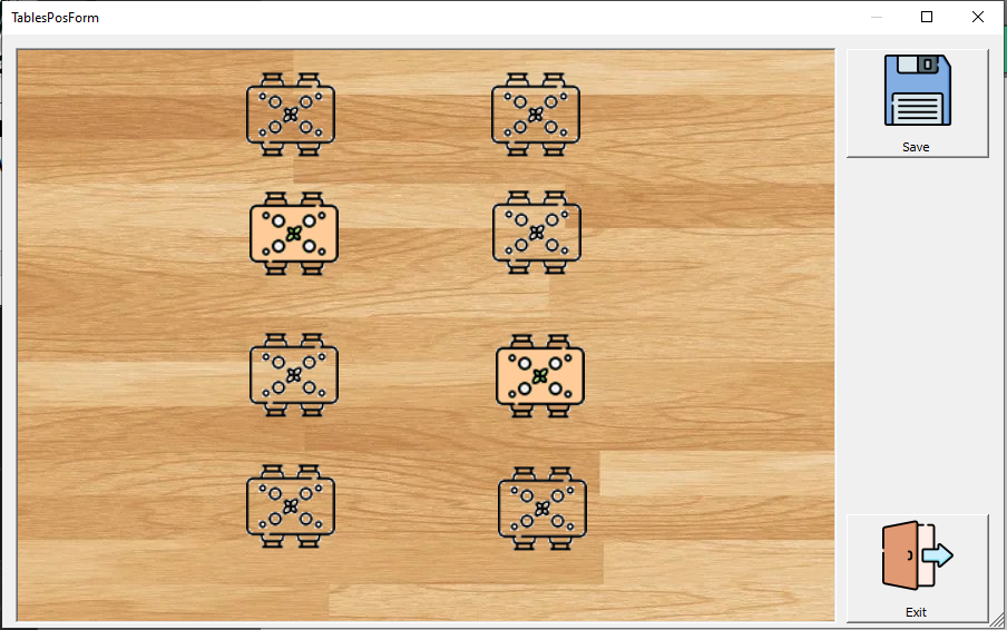 Point of sale POS for restaurants with C# .NET