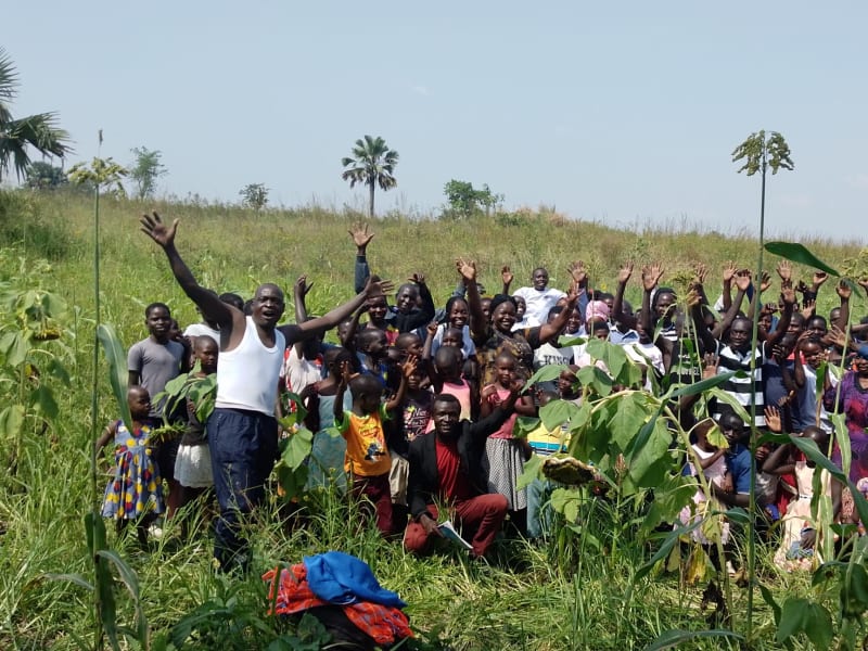 Joy and Celebration after a Baptism Ceremony