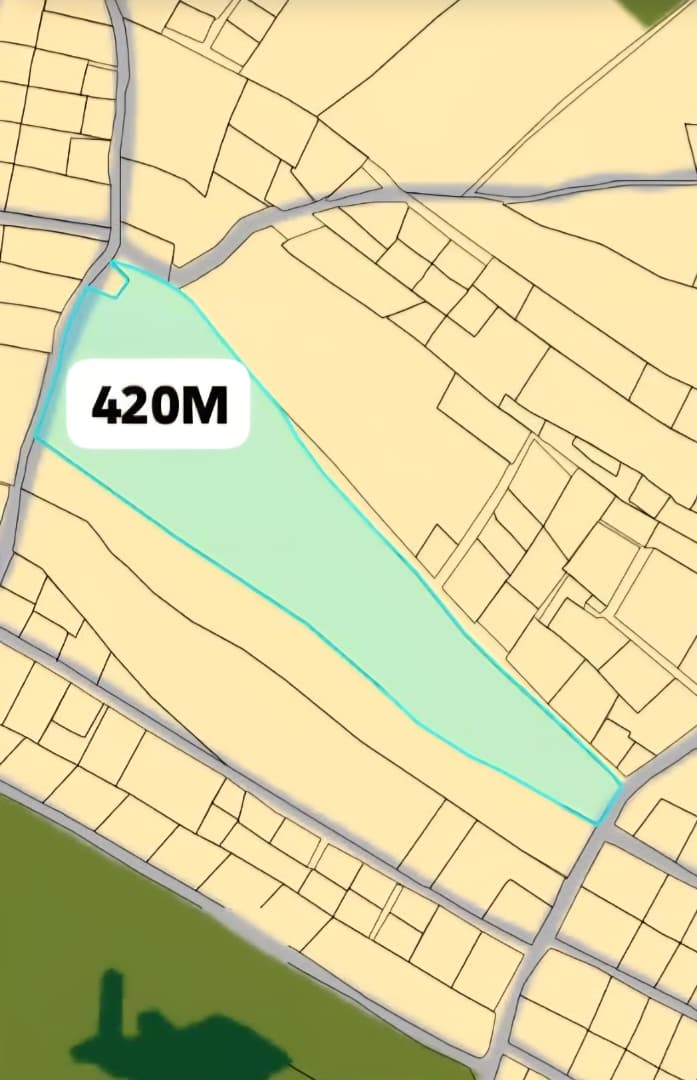 Isambu ya  22,464.28 m² igurishwa i Nyamata, Bugesera 