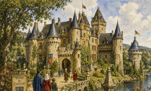 Château classé ou inscrit : le parc, l'ouverture au public, l'indivision et la transmission