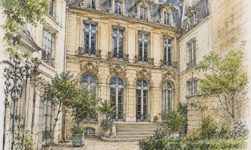 Hôtel particulier classé ou inscrit : travaux, division en lots et commerce en rez-de-chaussée