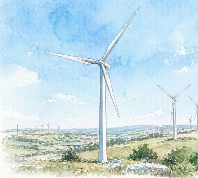 Éolien terrestre : autorisation ICPE 2980, distance 500 m et démantèlement