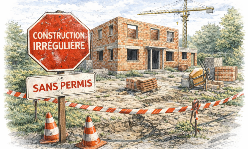 Permis sur construction irrégulière : la demande doit couvrir tout le bâtiment (CE, 10 juill. 2025, n° 497619)
