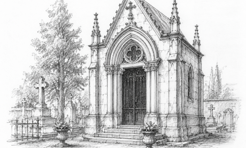 Sépulture, chapelle funéraire et monument de cimetière protégés : concession, propriété et régime des travaux