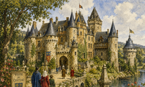 Château classé ou inscrit : le parc, l'ouverture au public, l'indivision et la transmission