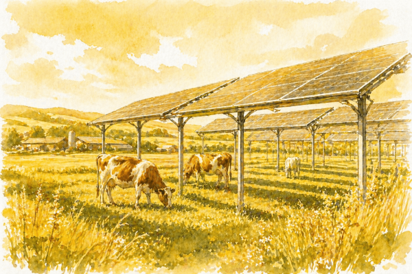 Agrivoltaïsme : cadre juridique (loi APER, décret du 8 avril 2024)