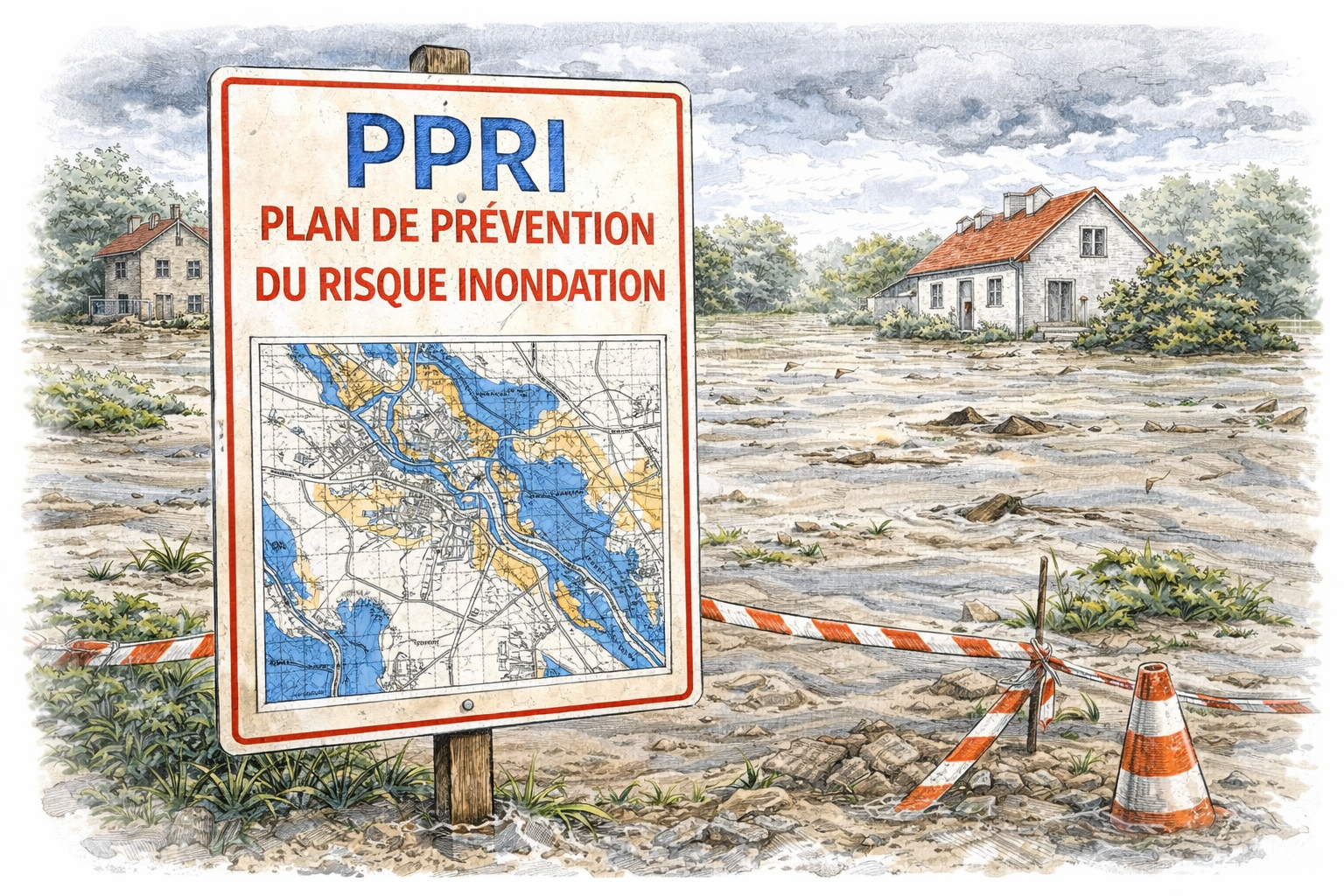 PPRI : extension ou construction nouvelle ? Le Conseil d’État fixe la borne quand le règlement est muet (CE, 18 juill. 2025, n° 492241)
