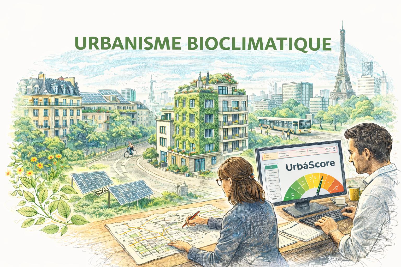 PLU bioclimatique de Paris : Urbascore et pastillage, les risques contentieux pour les bâtisseurs