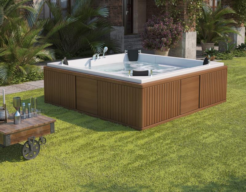 Kuntbay Jakuzi Kare 24 Jet Lüks SPA Tasarımı