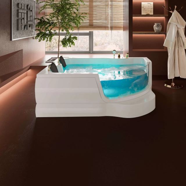 Asimetrik Camlı Jakuzi 131 X 181 H 65