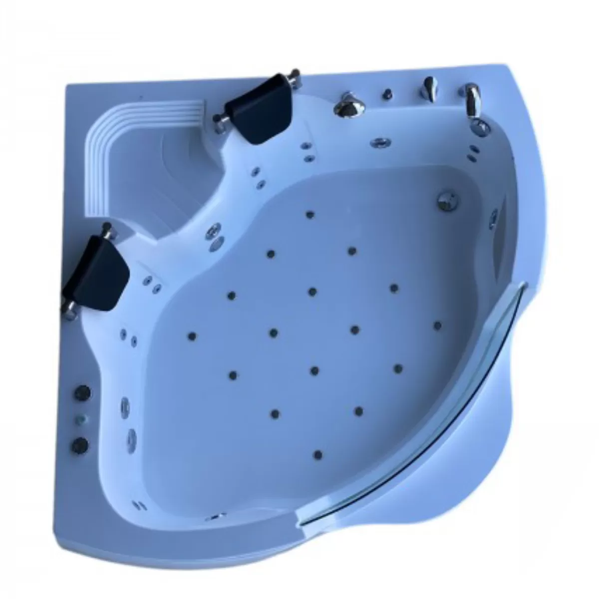 Köşe oval camlı jakuzi 160x160 2026 Kuntbay üretimi