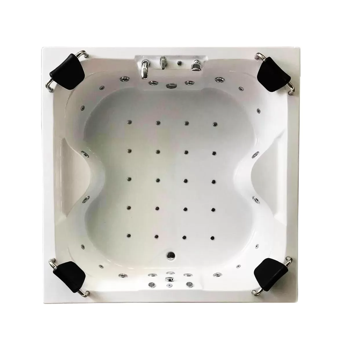 Kare 200x200 spa tipi jakuzi 4 kişiye yakın
