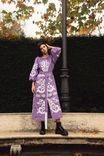Vestido Gardenia en tono morado
